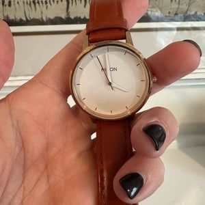 Nixon Leather Watch